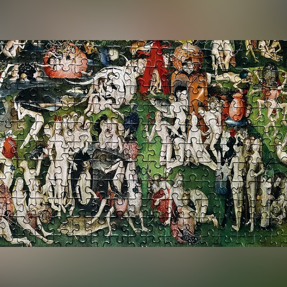 Heironymus Bosch-The Gasarden of Earthly Delights, 1000 Piece Puzzle - Picture 2 of 4